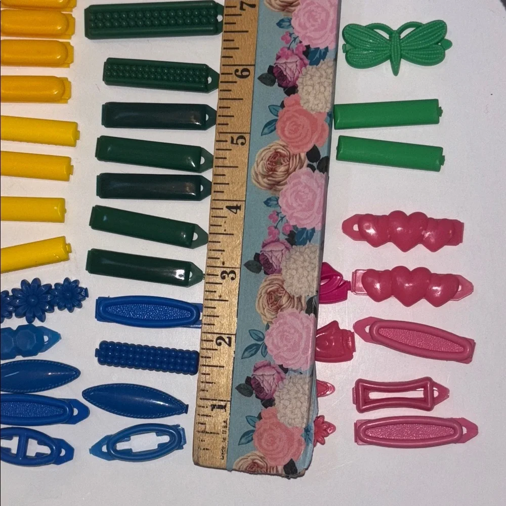 GOODY Vintage Snap-Tight Kiddie Barrettes 1980s Vintage Plastic barrettes